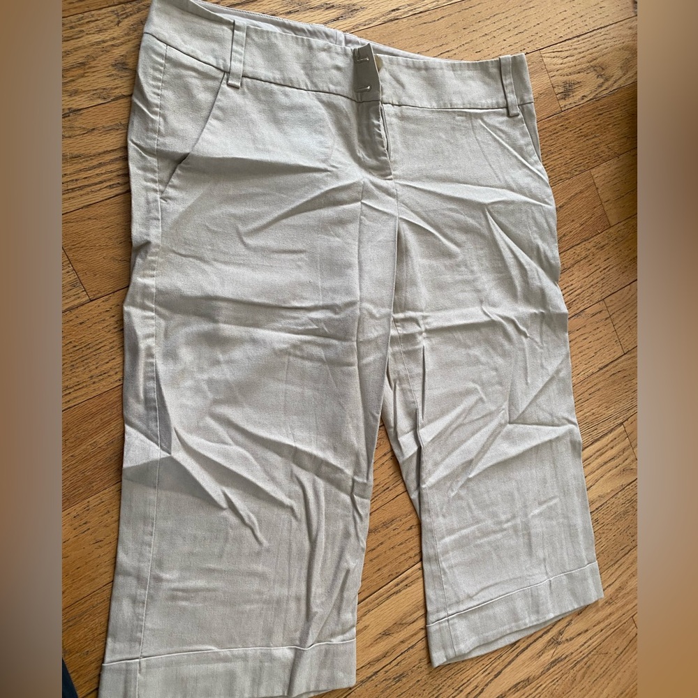 The limited wide leg crop trousers size 10